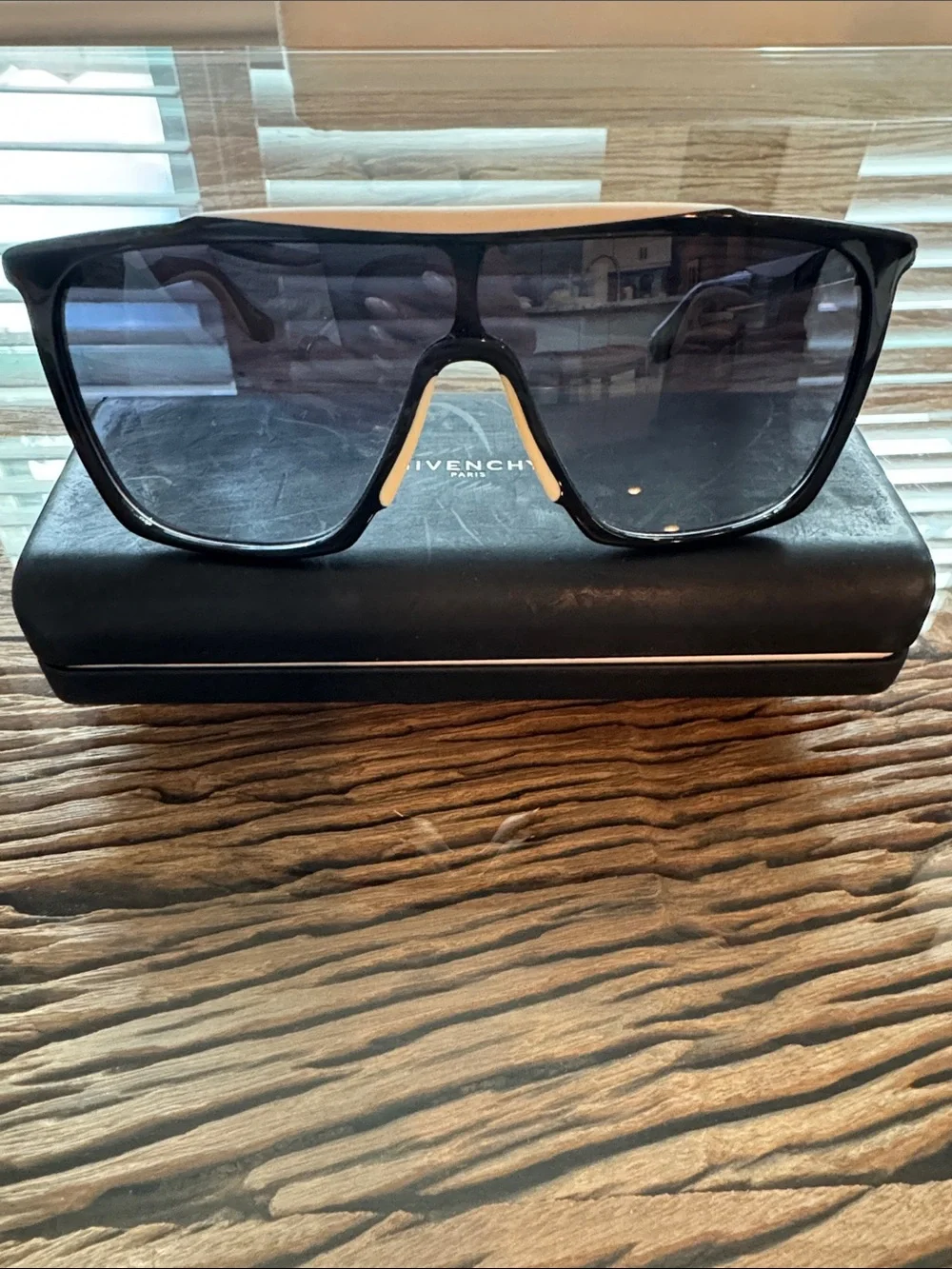 Givenchy black/white sunglasses